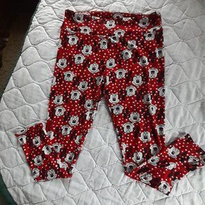 Lularoe Minnie Mouse Leggings.